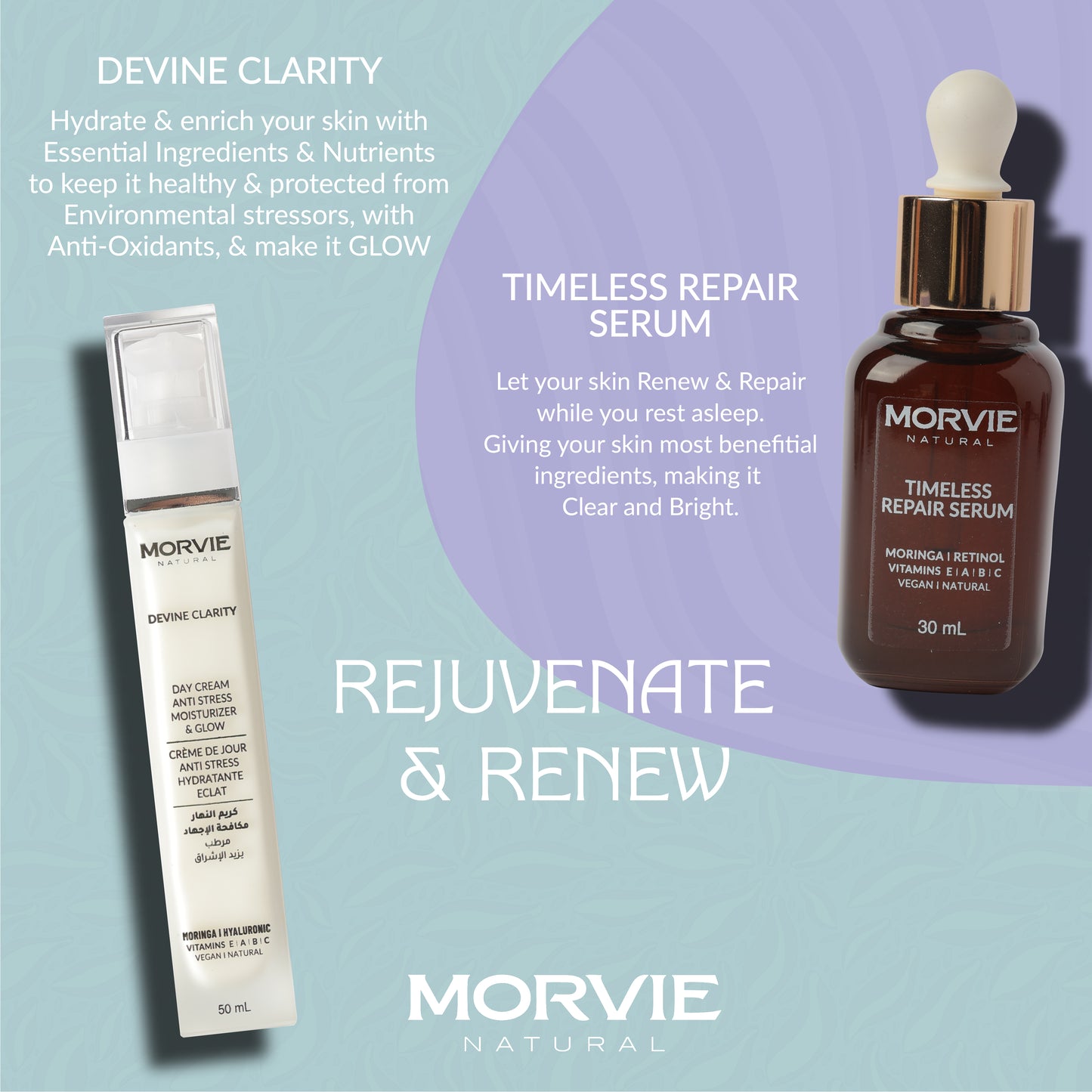 Devine Clarity & Timeless Repair Serum